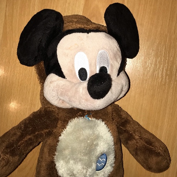 Disney Limited Edition Mickey Mouse Easter Bunny Plush Stuffed Animal - Picture 8 of 9